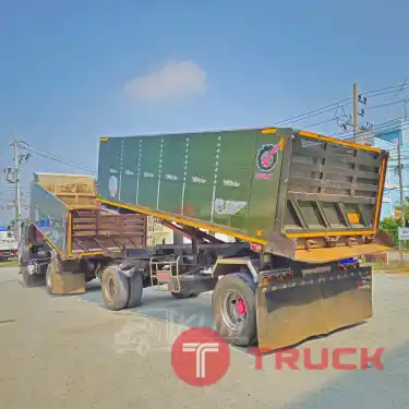 หกล้อดั้มพ์ ISUZU FTR 240 แรง ปี 2565 หางดั้มพ์ สองเพลา อู่เดอะฟินิกซ์ ปี 2565 5403 5404