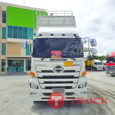 ใช้เงินออกรถเพียง 350,000 สิบล้อดั้มพ์ HINO VICTOR 500 344 แรงม้า ปี 66 หางดั้มพ์ สามเพลา อู่ธนาสิน ปี 66 7371 9338