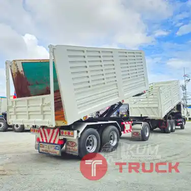 ใช้เงินออกรถเพียง 350,000 สิบล้อดั้มพ์ HINO VICTOR 500 344 แรงม้า ปี 66 หางดั้มพ์ สามเพลา อู่ธนาสิน ปี 66 7371 9338