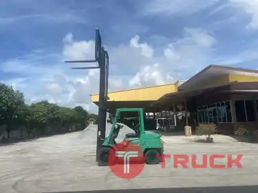 รถฟอร์คลิฟท์ MITSUBISHI รุ่น FD30NT ยก 3 ตัน งาสไลด์ ติดต่อ Line jiraroj2909