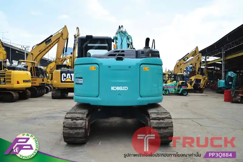 ขายแมคโคร KOBELCO SK125SR-5-YV08 แทรคเหล็กพร้อมเกี๊ยะยาง มีใบมีดดัน มีกล้องมองหลัง อาร์มครน ชั่วโมงน้อย มือสองสภาพดี นำเข้าจากญี่ปุ่น โดย P&P Pro