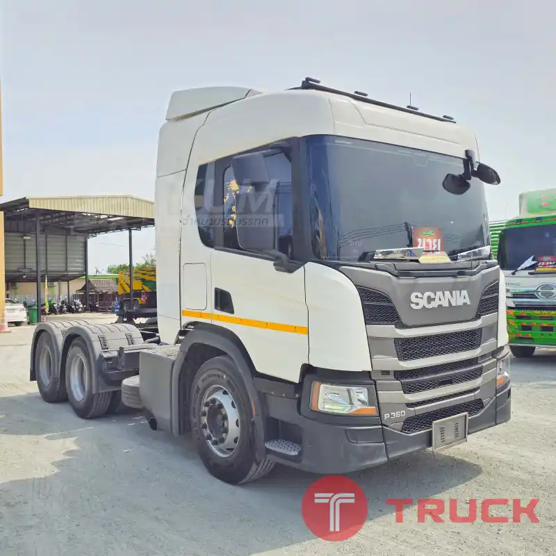 สิบล้อหัวลาก Scania P360 แรง ปี 2563 1351 สิบล้อหัวลาก Scania P360 แรง ปี 2563 1351