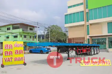 หางพื้นเรียบ สามเพลา อู่สหะกิจ ปี 2561 5341