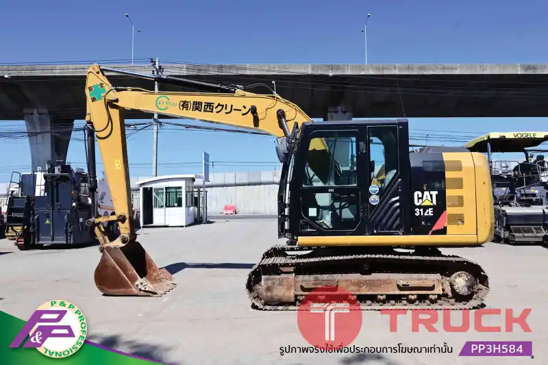 ขายแบคโฮ CAT 312E รุ่นใหม่, มีกล้องมองหลัง มือสองสภาพดี นำเข้าจากญี่ปุ่น โดย P&P Pro