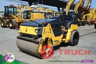 ขายรถบดหน้าเหล็ก-หลังยาง SAKAI TW502-1 เอวอ่อน ชั่วโมงน้อย มือสองสภาพดี นำเข้าจากญี่ปุ่น โดย P&P Pro