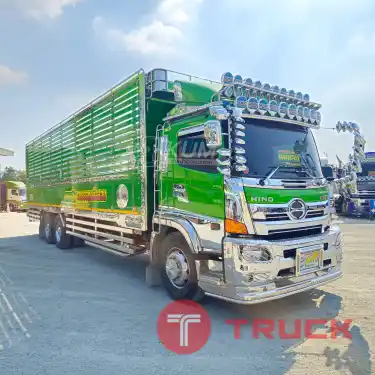 สิบล้อคอก HINO FL8J 260 ปี 66 สภาพนางฟ้าในราคามือสอง 5115