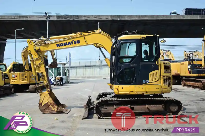 ขายรถขุด KOMATSU PC78US-10 มีไลน์หัวเจาะ มีใบมีดดัน มือสองสภาพดี นำเข้าจากญี่ปุ่น โดย P&P Pro