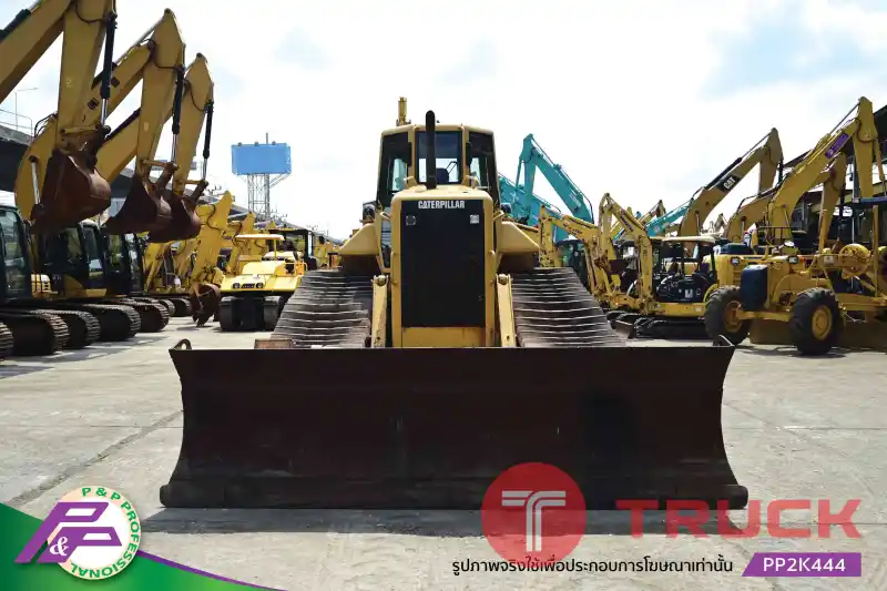 ขายรถแทรคเตอร์ CAT D6N LGP แทรคตีนเป็ด ขนาด 860 มม. ห้องเก๋ง ใบมีด 6 ทิศทาง มือสองสภาพดี นำเข้าจากญี่ปุ่น โดย P&P Pro