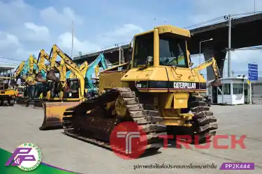 ขายรถแทรคเตอร์ CAT D6N LGP แทรคตีนเป็ด ขนาด 860 มม. ห้องเก๋ง ใบมีด 6 ทิศทาง มือสองสภาพดี นำเข้าจากญี่ปุ่น โดย P&P Pro