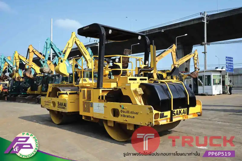 ขายรถบดหน้าเหล็ก-หลังเหล็ก SAKAI SW850-II ขนาด 13 ตัน ความกว้าง Drum 2.0 เมตร มือสองสภาพดี นำเข้าจากญี่ปุ่น โดย P&P Pro