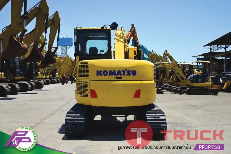 ขายแมคโคร KOMATSU PC78US-10 มีไลน์หัวเจาะ มีใบมีดดัน มีอาร์มเครน ชั่วโมงน้อย มือสองสภาพดี นำเข้าจากญี่ปุ่น โดย P&P Pro