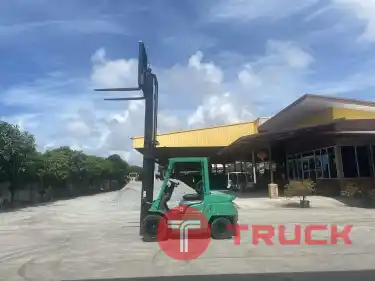 รถฟอร์คลิฟท์ MITSUBISHI รุ่น FD30NT ยก 3 ตัน งาสไลด์ ติดต่อ Line jiraroj2909