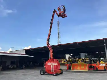 รถกระเช้าบูม GENIE รุ่น Z34 -22IC ความสูง 10.29 เมตร รถเก่านอกนำเข้า ติดต่อ Line jiraroj2909