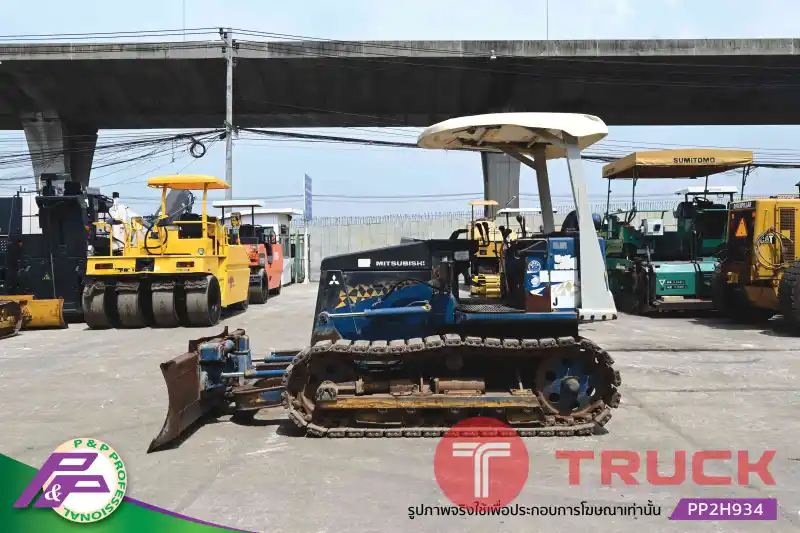 ขายรถแทรคเตอร์ MITSUBISHI BD2J แทรคเหล็กพร้อมเกี๊ยะยาง ใบมีด 6 ทิศทาง มือสองสภาพดี นำเข้าจากญี่ปุ่นโดย P&P Pro