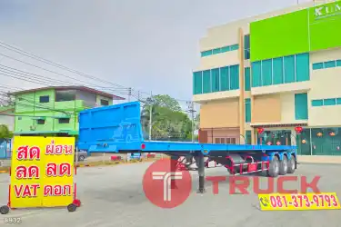 หางพื้นเรียบ สามเพลา อู่ ST ปี 2558 8932