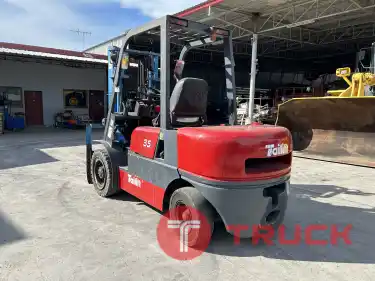 รถฟอร์คลิฟท์ TAILIFT รุ่น FD35 ยก 3.5ตัน ยกสูง 4เมตร งาไสลด์ ติดต่อ Line jiraroj2909