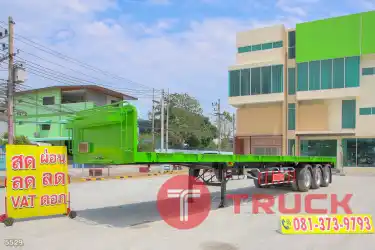 หางพื้นเรียบ สามเพลา อู่ส.สมบัติ ปี 2561 5529