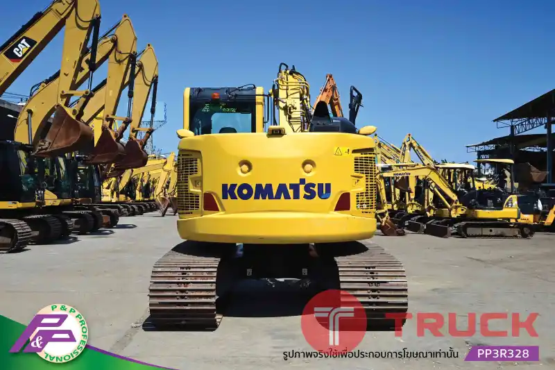 ขายแมคโคร KOMATSU PC138US-11 แทรคใหญ่ มีกล้องรอบคัน มีอาร์มเครน ชั่วโมงน้อย มือสองสภาพดี นำเข้าจากญี่ปุ่น โดย P&P Pro