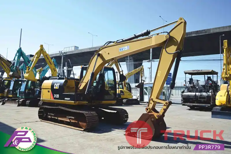 ขายรถขุด 12 ตัน CAT 312D แทรค 600 มม. มีกล้องมองหลัง มีอาร์มเครน ชั่วโมงน้อย มือสองสภาพดี นำเข้าจากญี่ปุ่น โดย P&P Pro