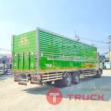 สิบล้อคอก HINO FL8J 260 ปี 66 สภาพนางฟ้าในราคามือสอง 5115