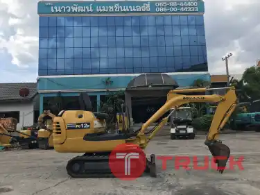 รถขุด KOMATSU PC12R-8 ใช้งานมาน้อย สอบถามที่คุณครีม 0658844400