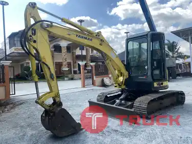 รถแบคโฮ YANMAR รุ่น VIO55-5A รถนอกนำเข้า ติดต่อ Line jiraroj2909