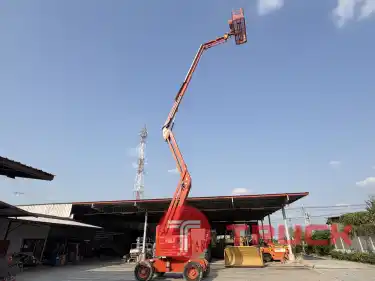 ขายรถกระเช้าบูม GENIE รุ่น Z60-34 ความสูง 18.3 เมตร รถเก่านอก ติดต่อ Line jiraroj2909