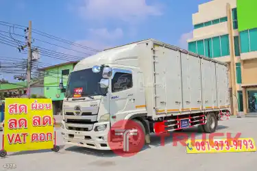 หกล้อตู้สิบบาน HINO FG8J 240 แรง ปี 2561 4378