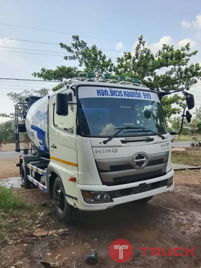 รถโม่ปูน 6 ล้อ ขนาด 4.5คิว ไกรสร 086-3516797 พร้อมส่งมอบ