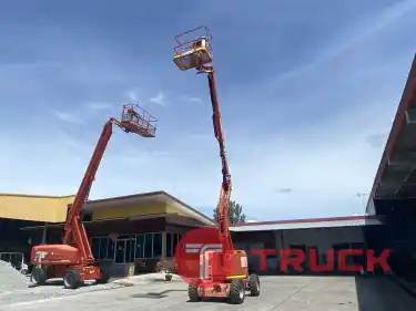 รถกระเช้าบูม GENIE รุ่น Z34-22 รถเก่านอก ยกสูง 10.40 เมตร ติดต่อ Line jiraroj2909