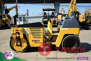 ขายรถบดหน้าเหล็ก-หลังยาง SAKAI TW500W-1 เอวอ่อน ชั่วโมงน้อย มือสองสภาพดี นำเข้าจากญี่ปุ่น โดย P&P Pro