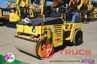 ขายรถบดหน้าเหล็ก-หลังยาง SAKAI TW500W-1 เอวอ่อน ชั่วโมงน้อย มือสองสภาพดี นำเข้าจากญี่ปุ่น โดย P&P Pro