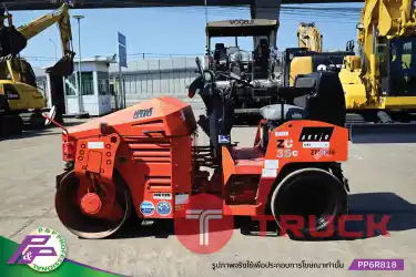 ขายรถบดหน้าเหล็ก-หลังยาง HITACHI ZC35C เทียบเท่า SAKAI TW352-1 เอวอ่อน ชั่วโมงน้อย มือสองสภาพดี นำเข้าจากญี่ปุ่น โดย P&P Pro