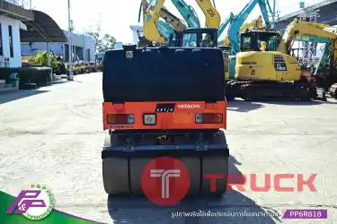 ขายรถบดหน้าเหล็ก-หลังยาง HITACHI ZC35C เทียบเท่า SAKAI TW352-1 เอวอ่อน ชั่วโมงน้อย มือสองสภาพดี นำเข้าจากญี่ปุ่น โดย P&P Pro