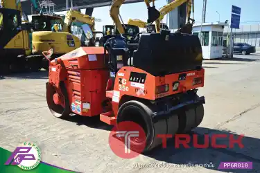 ขายรถบดหน้าเหล็ก-หลังยาง HITACHI ZC35C เทียบเท่า SAKAI TW352-1 เอวอ่อน ชั่วโมงน้อย มือสองสภาพดี นำเข้าจากญี่ปุ่น โดย P&P Pro