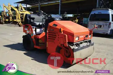 ขายรถบดหน้าเหล็ก-หลังยาง HITACHI ZC35C เทียบเท่า SAKAI TW352-1 เอวอ่อน ชั่วโมงน้อย มือสองสภาพดี นำเข้าจากญี่ปุ่น โดย P&P Pro