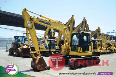 ขายแมคโคร KOMATSU PC128US-8 มีกล้องมองหลัง ชั่วโมงน้อย มือสองสภาพดี นำเข้าจากญี่ปุ่น โดย P&P Pro