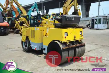 ขายรถบดหน้าเหล็ก-หลังยาง SAKAI TW450W เอวอ่อน มือสองสภาพดี นำเข้าจากญี่ปุ่น โดย P&P Pro