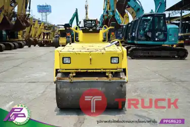 ขายรถบดหน้าเหล็ก-หลังยาง SAKAI TW450W เอวอ่อน มือสองสภาพดี นำเข้าจากญี่ปุ่น โดย P&P Pro