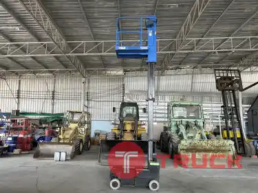 รถกระเช้าไฟฟ้าเสาเดี่ยว 4 ล้อ AICHI ความสูง 3.8 เมตร รถเก่านอก ติดต่อ Line jiraroj2909