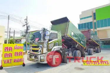 หกล้อดั้มพ์ ISUZU FTR 240 แรง ปี 2565 หางดั้มสองเพลา อู่เดอะฟินิกซ์ ปี 2565 5403 5404