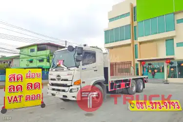 สิบล้อพื้นเรียบ HINO FL8J 260 แรง ปี 2560 1784
