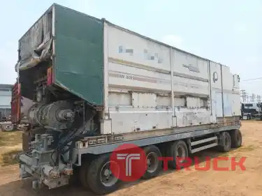 รถไสถนนWirtgen W 2200 CR ปี 2003 พร้อมหางพ่วงโรยปูน