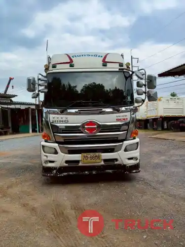 10 ล้อ1 เพลา Hino Victor 260 เเรงกระบะคอกสูง