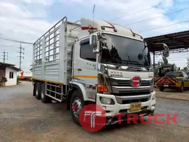 10 ล้อ1 เพลา Hino Victor 260 เเรงกระบะคอกสูง