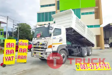 สิบล้อดั้มพ์ HINO FM1A 344 แรง ปี 2560 2539