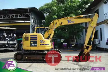ขายรถขุด 13 ตัน KOMATSU PC138US-10 แทรคเหล็กพร้อมเกี๊ยะยาง มีอาร์มเครน มีกล้องมองหลัง มือสองสภาพดี นำเข้าจากญี่ปุ่น โดย P&P Pro