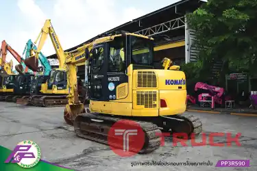ขายแมคโคร 7 ตัน KOMATSU PC78US-10 แทรคเหล็กพร้อมเกี๊ยะยาง มีไลน์หัวเจาะ มีกล้องมองหลัง มีอาร์มเครน ชั่วโมงน้อย มือสองสภาพดี นำเข้าจากญี่ปุ่น โดย P&P Pro