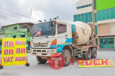สิบล้อโม่ปูน HINO FM1A 330 แรง ปี 2555 0742