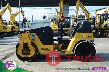 ขายรถบดหน้าเหล็ก-หลังยาง SAKAI TW502-1 รุ่นใหม่ เอวอ่อนชั่วโมงน้อย มือสองสภาพดี นำเข้าจากญี่ปุ่น โดย P&P Pro